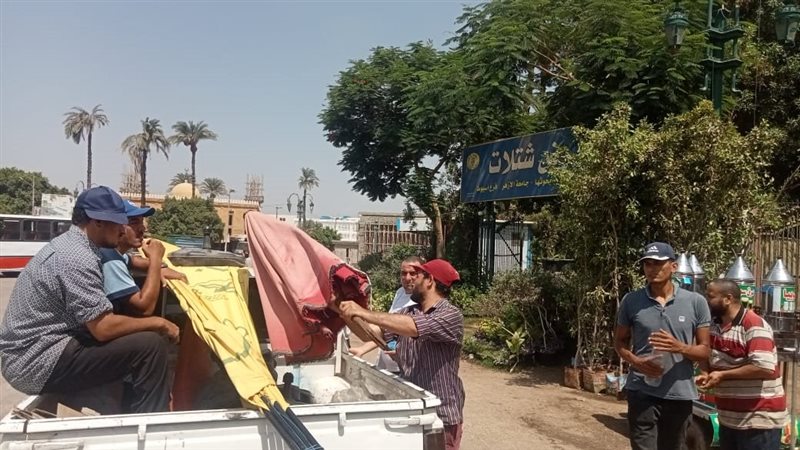 حملة لإزالة الإشغالات