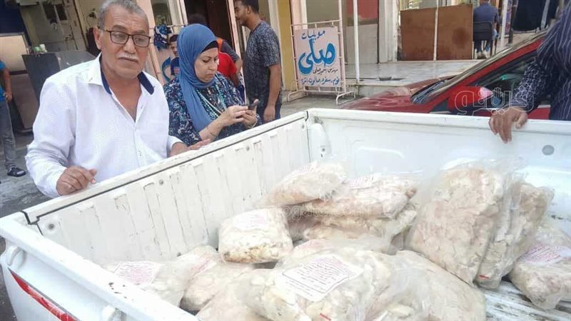 ضبط دجاج منتهى الصلاحية