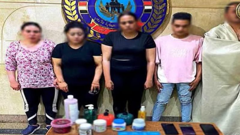 ضبط نادى صحي يستخدم