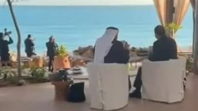السيسي وبن زايد على ضفاف أجمل شواطئ العالم بالعلمين (صور)