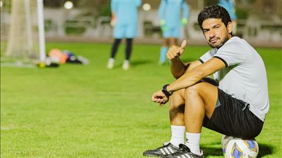 حسين ياسر المحمدي يشيد بمعسكر أشبال الأهلي القطري بالقاهرة 