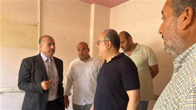 وفد وزارة الإسكان يتابع تنفيذ عدد من المشروعات بكفر الشيخ