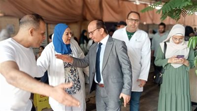 وكيل صحة الدقهلية يتفقد مستشفى الرمد ويتابع امتحانات القبول بمدارس التمريض