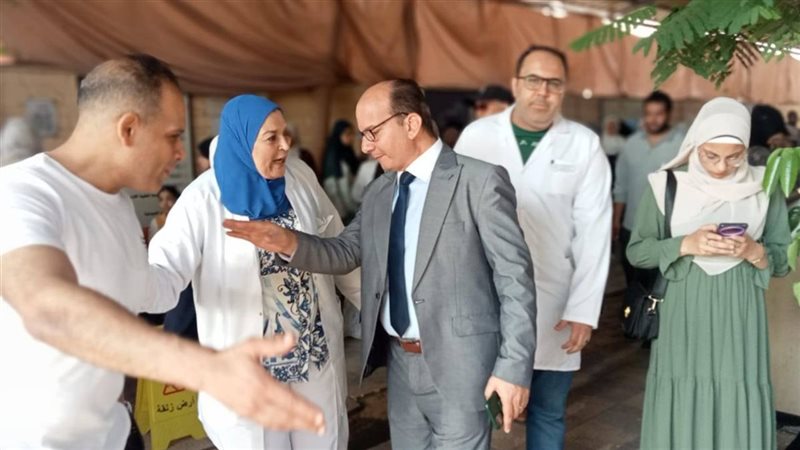 زيارة وكيل صحة الدقهلية،