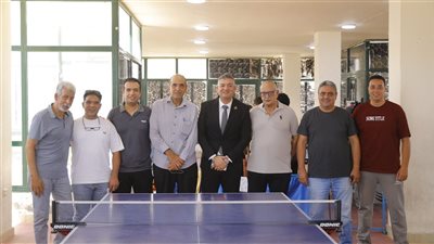  انطلاق الدورة الصيفية الأولى لتنس الطاولة بدمياط