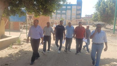 نائب محافظ الدقهلية يعاين 47 قطعة أرض لبحث استغلالهم استثماريا
