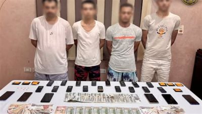 ضبط عصابة انتحلت صفة موظفي بنوك للنصب على المواطنين بالمنيا