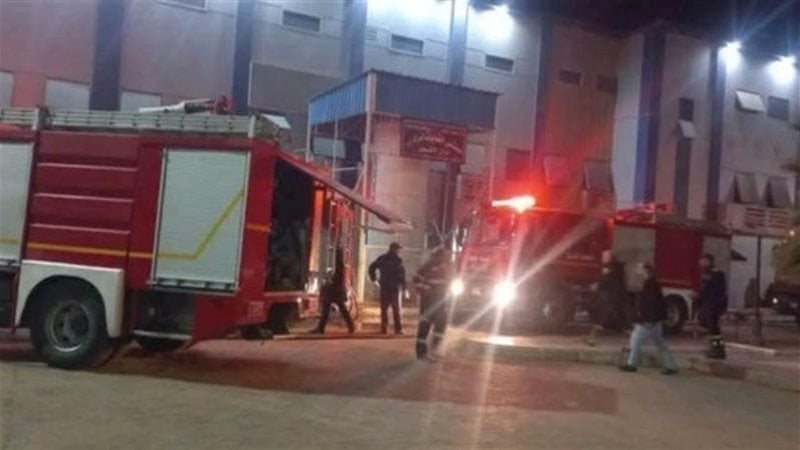 حريق بشقة في الإسماعيلية،