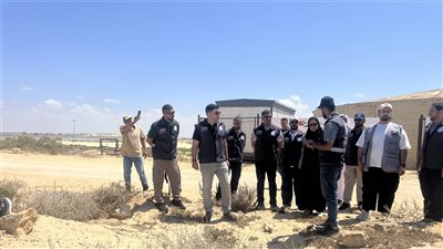 من الحدود المصرية إلى غزة.. الإمارات تطلق خط مياه إلى غزة لدعم الأهالي