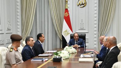 نشاط الرئيس في أسبوع.. السيسي يوجه بتحديث منظومة الري.. إجراء مراجعة شاملة لأعمال الصيانة لشبكة الطرق.. يستقبل بن زايد بالعلمين.. ويؤكد لنواف سلام دعم مصر لأمن واستقرار لبنان 