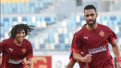 هدف وحيد وحالة طرد، سيراميكا يتقدم علي المقاولون العرب بهدف في الشوط الأول