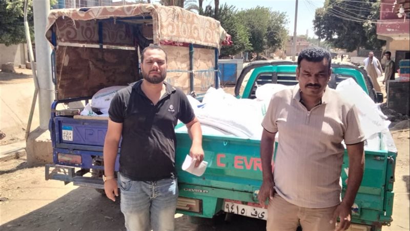 ضبط كميات الدقيق،