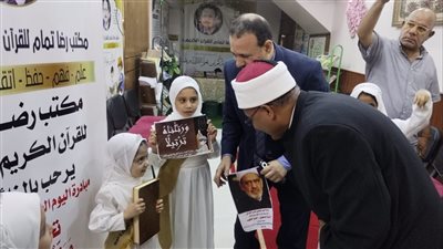 رئيس منطقة الإسماعيلية الأزهرية يتابع فعاليات مبادرة اليوم العالمي للسرد القرآني بالكتاتيب (فيديو وصور) 