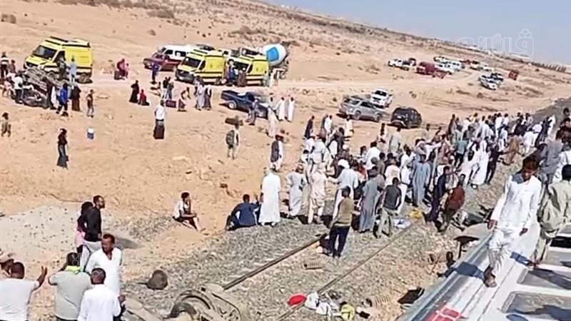 حادث قطار مطروح