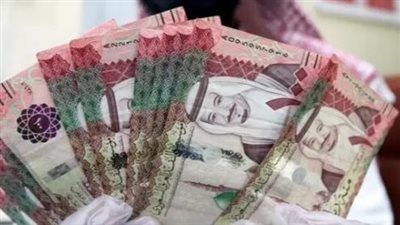 سعر الريال السعودي أمام الجنيه في البنك المركزي اليوم الأحد 