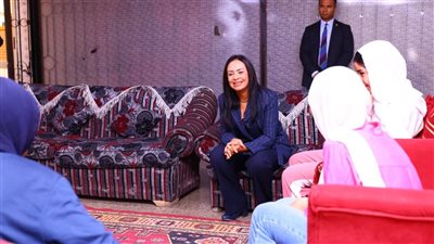 وزيرة التضامن تقوم بزيارة مفاجئة لجمعية السيدة نفيسة لرعاية اليتيمات والمسنات بحلوان