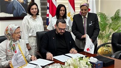  كلية الاقتصاد بالجامعة البريطانية توقع خطاب تعاون لتوفير تدريب عملي للطلاب