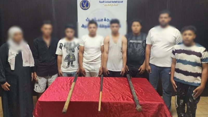 ضبط المتهمين بالاعتداء