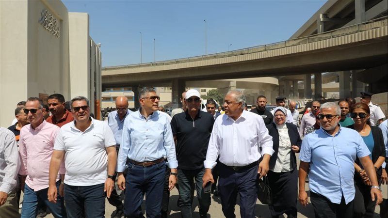 محافظ الجيزة يتفقد