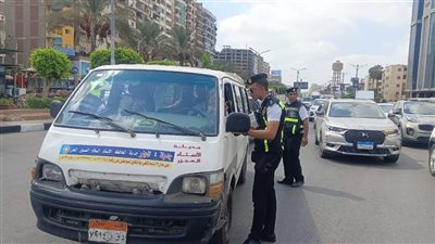 الانضباط المروري أولوية قصوى بالدقهلية
