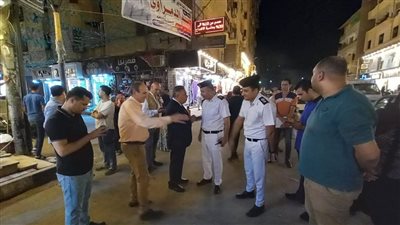 محافظ الدقهلية يقود حملات مرورية ورفع إشغالات ونظافة مكبرة بشارع الجلاء بالمنصورة