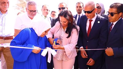 وزيرة التضامن تفتتح أعمال تطوير دار الهدايا بالإسكندرية