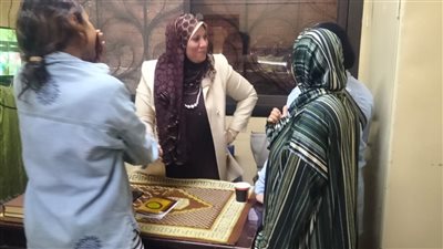  وكيل تضامن الدقهلية تتابع سير العمل بإدارة ميت غمر الاجتماعية (صور)