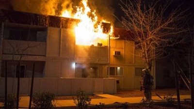 إخماد حريق التهم شقة سكنية فى البدرشين دون إصابات 