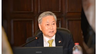 سفير كوريا الجنوبية يشيد بالدور المصري تجاه القضية الفلسطينية 