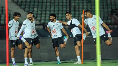 بمشاركة صلاح ومرموش، 15 صورة ترصد المران الثاني لمنتخب مصر استعدادا لمواجهة إثيوبيا