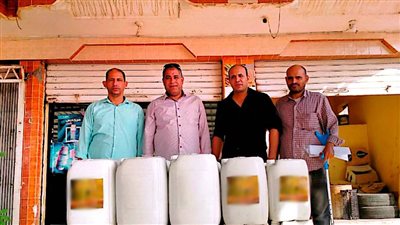  حملة مكبرة لتموين الشرقية على أسواق الحسينية 