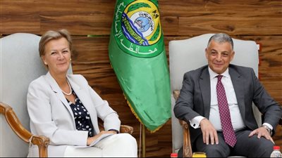 محافظ الإسماعيلية يستقبل سفيرة الاتحاد الأوروبي (صور)