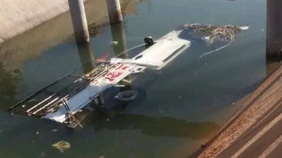 إصابة 7 أشخاص إثر انقلاب سيارة بترعة في الشرقية