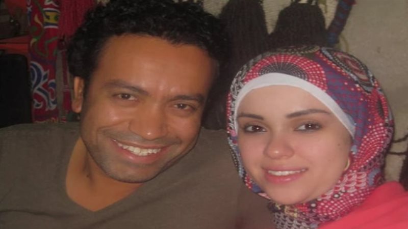 سامح حسين وزوجته