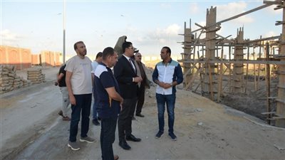 نائب محافظ الدقهلية يتابع سير العمل بالمنطقة الصناعية بجمصة