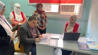 وكيل المديرية للطب الوقائي بالدقهلية يتفقد المنشآت الصحية بنبروه (صور)