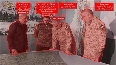 ظهر برفقة محمد الضيف، الاحتلال ينشر صورة نادرة لـ أبوعبيدة