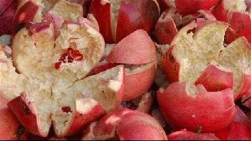 فوائد قشر الرمان