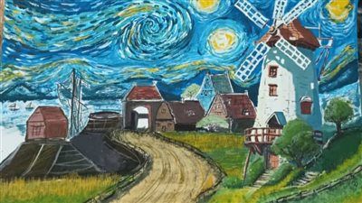 طالبات فنون جميلة المنصورة يحصدن المركز الأول في المسابقة الفنية لهيئة الطاقة الجديدة