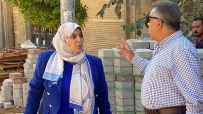 محافظ الدقهلية يتفقد أعمال تطوير عدد من شوارع بلقاس (صور)