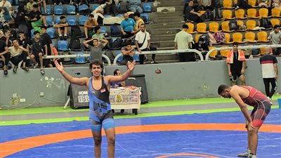 ذهبية وثلاث فضيات لأبطال الدقهلية ببطولة الجمهورية للمصارعة تحت 17 سنة