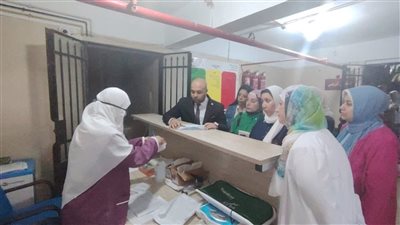 جولات ميدانية لصحة الإسكندرية لمتابعة سير العمل بالمستشفيات