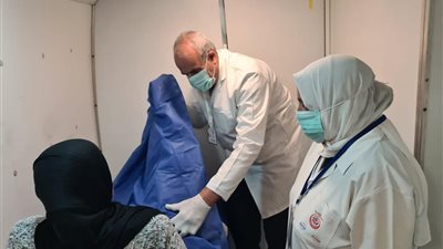 صحة البحيرة تسير قافلة طبية مجانية لقرية زاوية حمور بالدلنجات