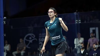 الإسكواش، أمينة عرفي تواجه نيلي جيليس في نهائي بطولة لندن المفتوحة