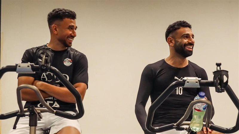 تدريبات منتخب مصر.