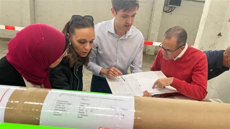 وفد وزارة التضامن