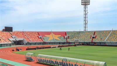 ملعب 4 أغسطس جاهز لاستقبال مباراة مصر وبوركينا فاسو (صور)