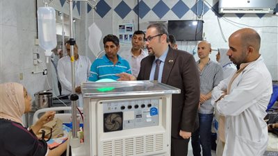 وكيل صحة الشرقية يفاجئ مستشفى أبو حماد المركزي في الفترة المسائية 