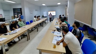 مياه الفيوم تنظم تدريبا علي أساسيات معالجة الصرف الصحي 