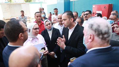 نائب وزير الصحة يتفقد مستشفيي الصحة النفسية والصدر بأسيوط 
